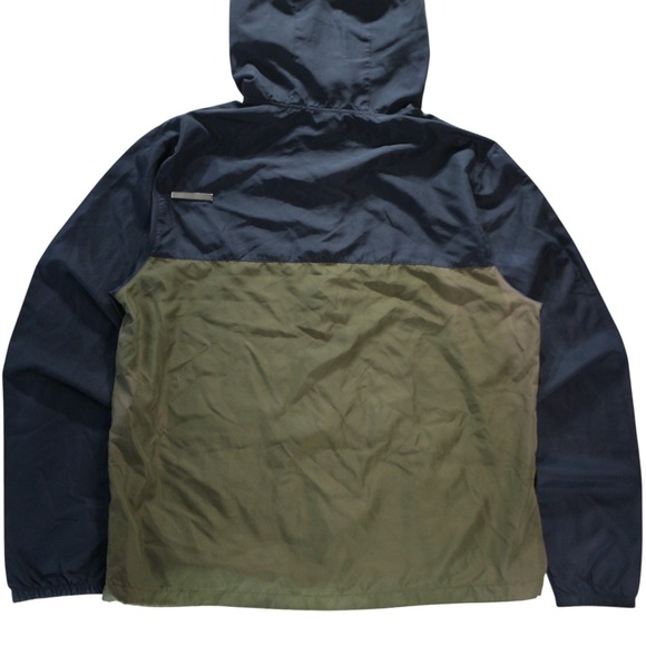 Versus Tires x Vital MTB Jacket Mountain Biking Windbreaker Men XL Navy Green - Picture 10 of 10